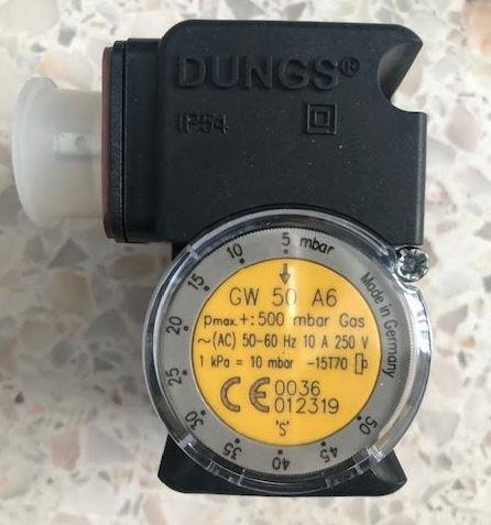 Dungs gas pressure switch GW 50 A6,Dungs pressure switch,Dungs,Instruments and Controls/Switches