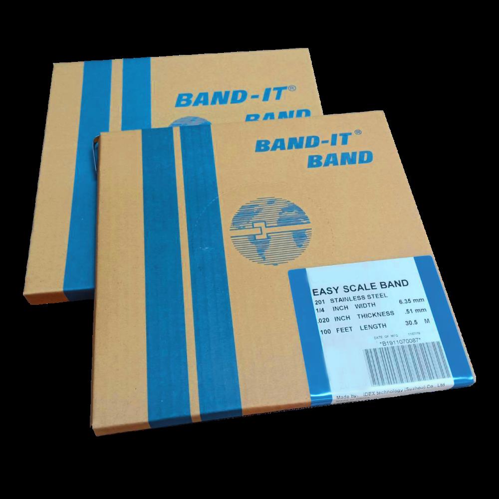 BAND-IT สายรัดสแตนเลส No.20399 width 3/8" Thick 0.025"