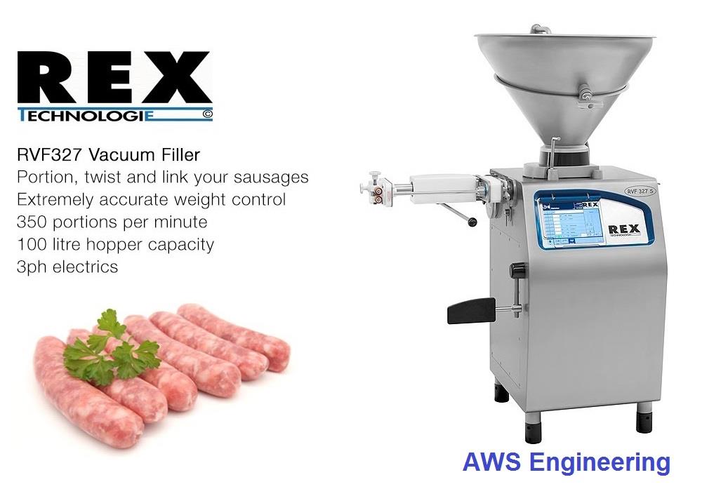 เครื่องทำไส้กรอก,เครื่องทำไส้กรอก, ไส้กรอก, หมูยอ, กุนเชียง, sausage filler,REX,Machinery and Process Equipment/Process Equipment and Components