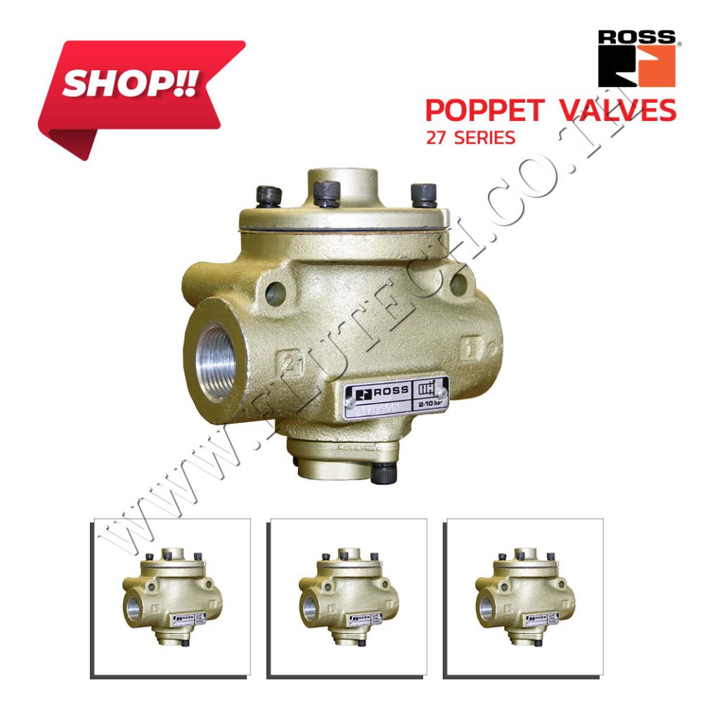 Poppet Valves with & w/o Control Options - 27 Series,ROSS,Poppet Valves,27 Series,2751A9011,ROSS,Pumps, Valves and Accessories/Valves/Control Valves