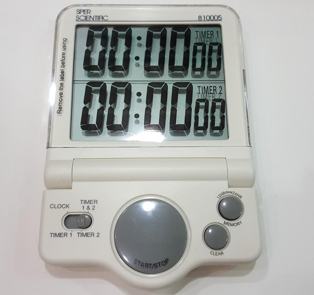 White Large Display Timer - 810005,White Large Display Timer,,Instruments and Controls/Timer