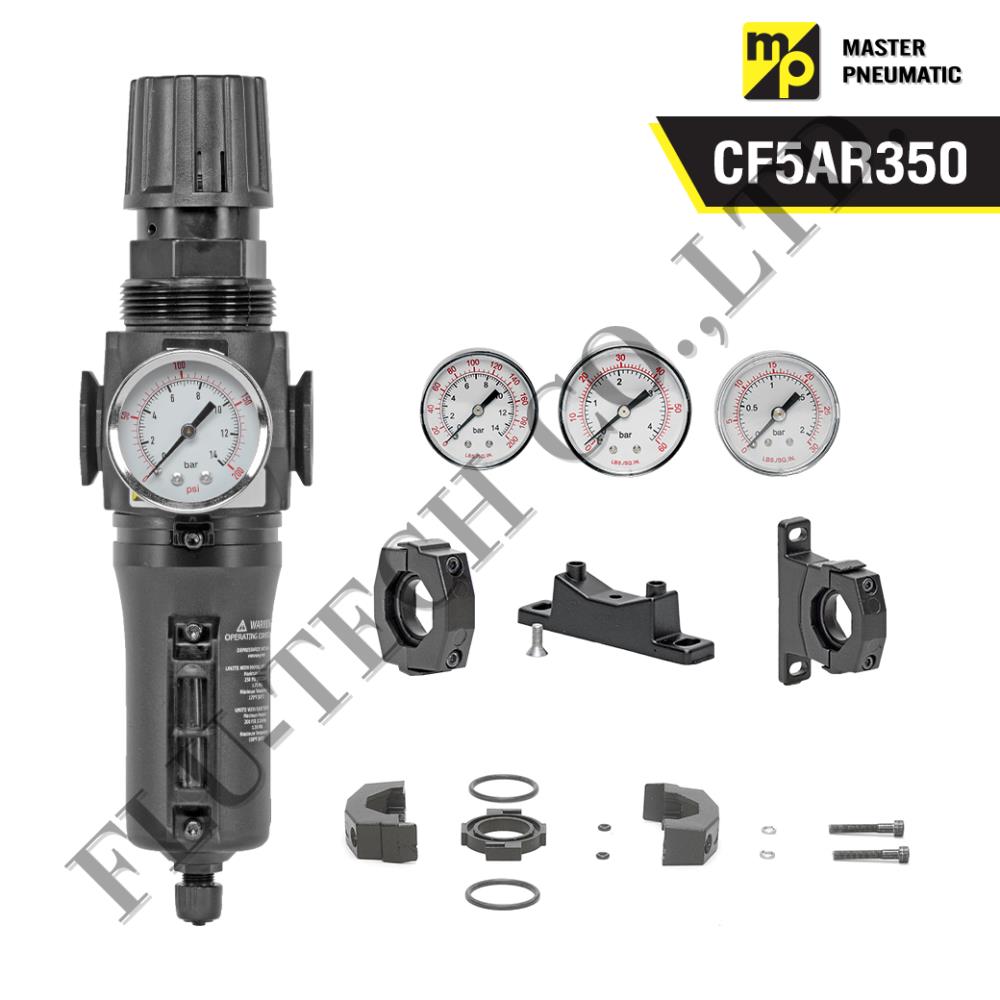 CF5AR350 Series Modular Integral Filter and Regulator 1/4, 3/8, 1/2