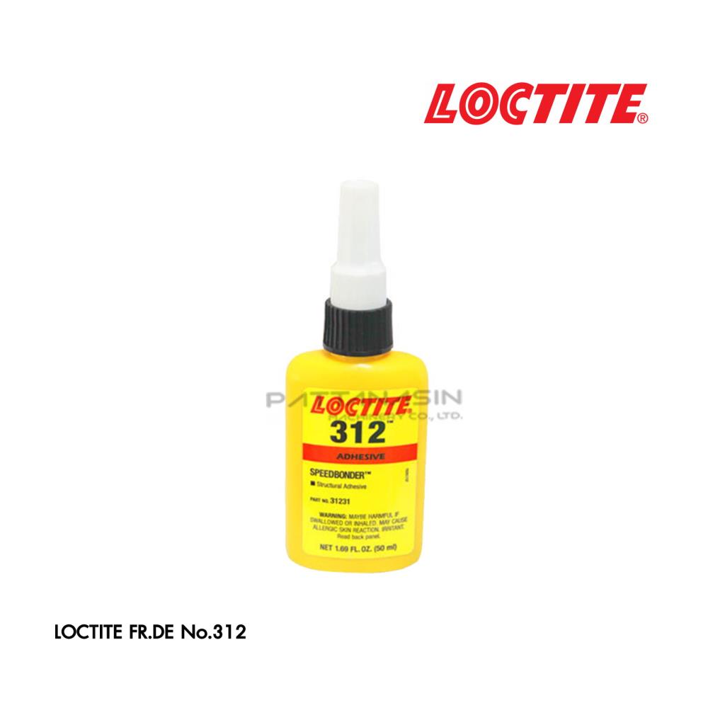 น้ำยาล็อคเกลียว LOCTITE SPEEDBONDER  STR. ADH. No.312,น้ำยาล็อคเกลียว,กาวคุณภาพสูง,Loctite,Machinery and Process Equipment/Lubricants