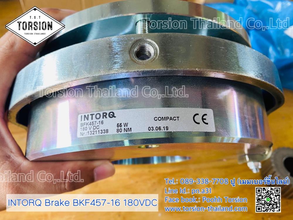 เบรคมอเตอร์ Brake motor "INTORQ" Brake BFK457-16 180VDC
