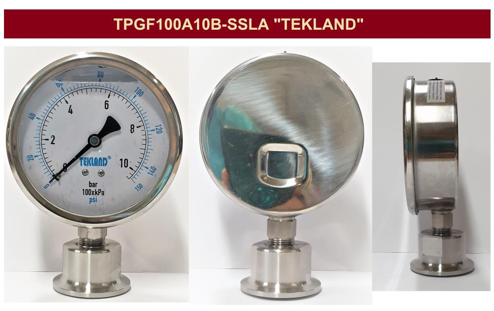 Diaphragm Pressure Gauge,Diaphragm/Diaphragm Pressure Gauge,Tekland,Instruments and Controls/Gauges