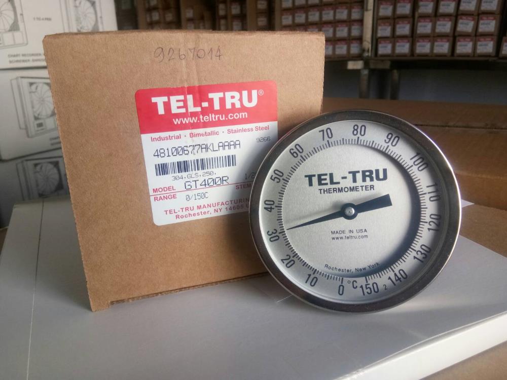 Tel-Tru Bimetal Thermometer รุ่น GT400R 4810-06-74,76,77,79,80, Tel-Tru , Bimetal Thermometer ,GT400R,เครื่องวัดอุณหภูมิ ,วัดอุณหภูมิอาหาร, เทอร์โมมิเตอร์,Tel-Tru,Instruments and Controls/Thermometers