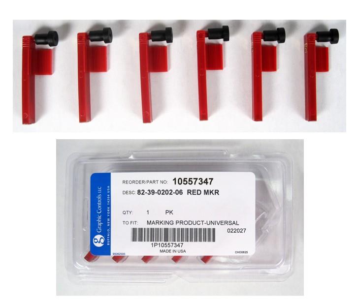 Graphic Controls Fiber Tip Pen Red #10557347 รุ่น 155S175-3,Red pens , Graphic Controls , Fiber Tip Pen,Graphic Controls,Instruments and Controls/Recorders