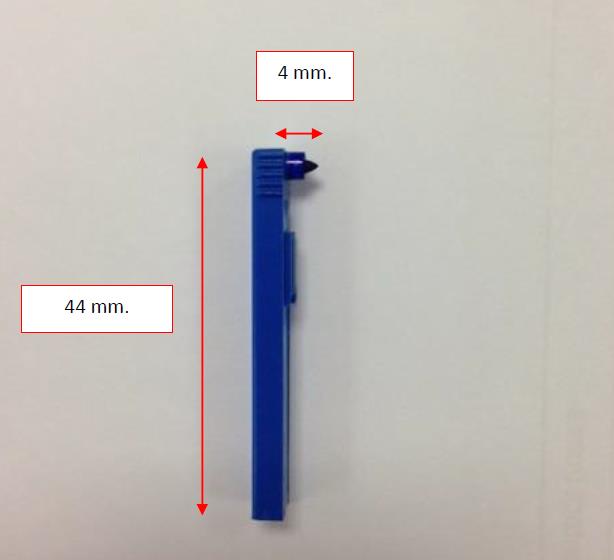 ABB Fiber Tip Pen Blue (Pack of 5) รุ่น 500S1150-3,ABB , Fiber Tip Pen ,ABB,Instruments and Controls/Recorders