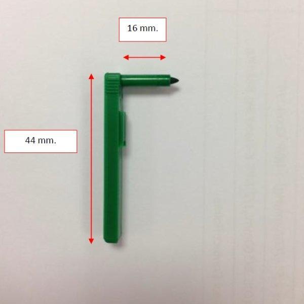ABB Fiber Tip Pen Green (Pack of 5) รุ่น 500S1150-2