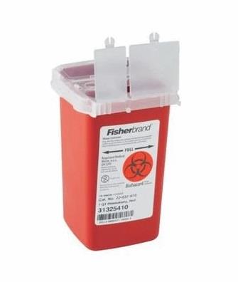 Fisherbrand Sharps-A-Gator Sharps Container for Phlebotomy,Fisherbrand Sharps-A-Gator Sharps Container for Phlebotomy,Fisher Scientific,Energy and Environment/Waste Management