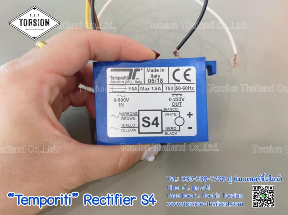 Temporiti Rectifier S4,Temporiti Rectifier S4 , S4 ,Rectifier , Temporiti , ceane rectifer , เครน,Temporiti,Electrical and Power Generation/Electrical Components/Rectifiers