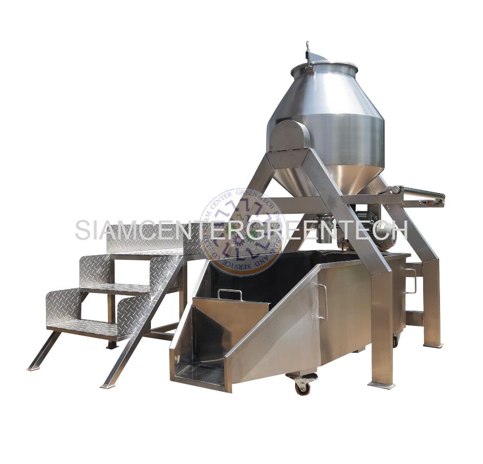 Double cone 200 liters,Double cone เครื่องผสมผง เครื่องผสม ถังสแตนเลส ,SEG,Machinery and Process Equipment/Mixers