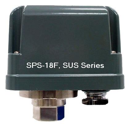 SANWA DENKI Pressure Switch SPS-18F, SUS Series,SPS-18F, SPS-18F-A, SPS-18F-B, SPS-18F-C, SPS-18-D, SPS-18F-E, SPS-18F-F, SPS-18F-G, SPS-18F-H, SPS-18F-I, SPS-18F-J, SANWA, SANWA DENKI, Pressure Switch,SANWA DENKI,Instruments and Controls/Switches