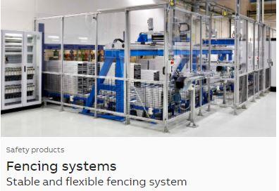 ABB FENCING SYSTEM,FENCING SYSTEM,FENCE ABB JOKAB SAFETY,ABB,Plant and Facility Equipment/Facilities Equipment/Fences & Gates