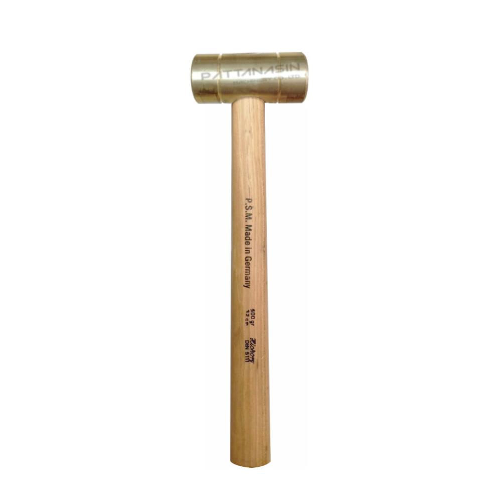 ค้อนทองเหลืองด้ามไม้ Mr.s Brass Hammer Hickory Handie ขนาด 1 ปอนด์