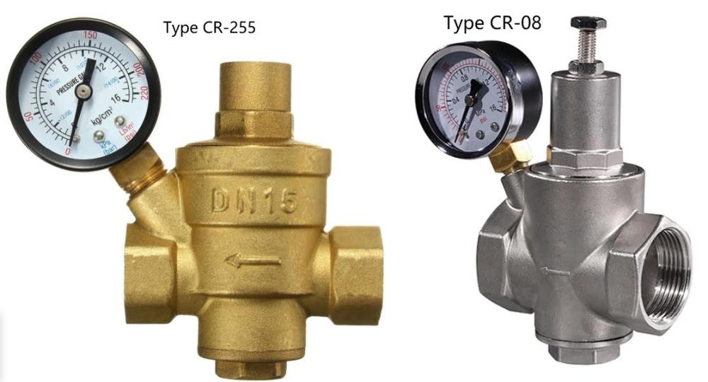 Pressure reducing valve Brass  CR-255  วาล์วลดแรงดันน้ำ