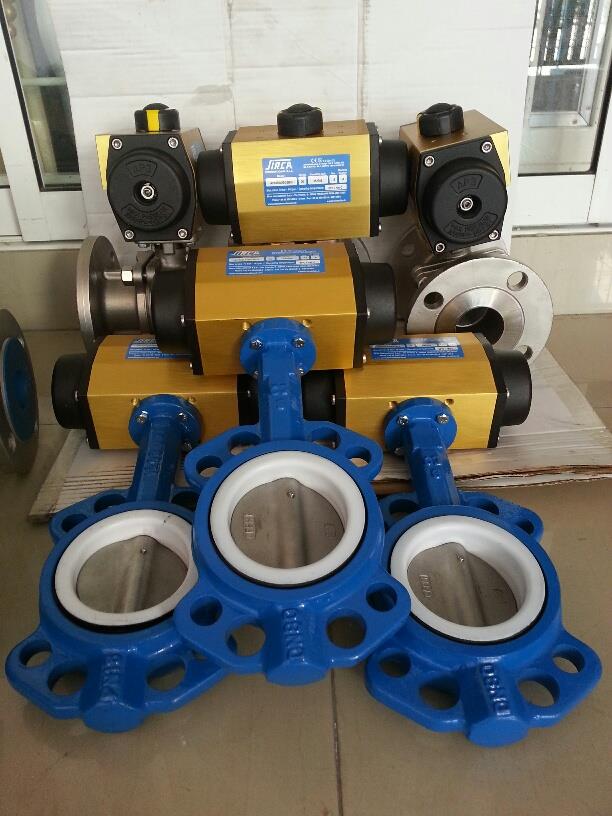 BUTTERFLY VALVE FLANGED WAFER WITH PNEUMATIC ACTUATOR,BUTTERFLY VALVE FLANGED WAFER , BUTTERFLY VALVE FLANGED WAFER WITH PNEUMATIC ACTUATOR,Flow,Pumps, Valves and Accessories/Valves/Butterfly Valves