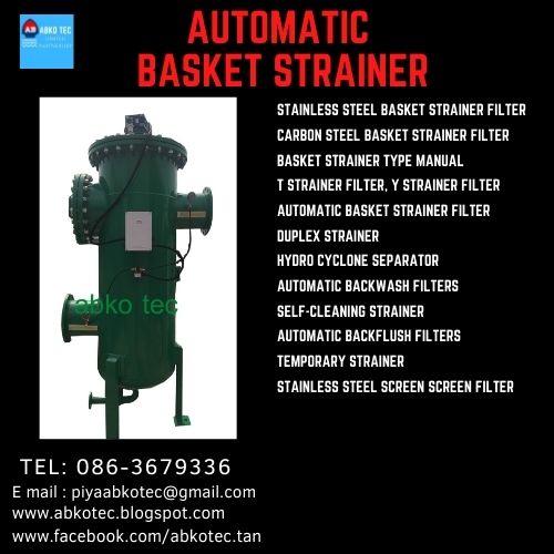 Automatic Basket Strainer