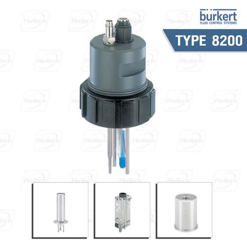 BURKERT TYPE 8200 - Armatures for analytical probes,BURKERT, TYPE 8200, Armatures,BURKERT,Instruments and Controls/Sensors