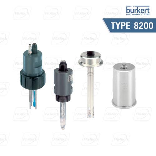 BURKERT TYPE 8200 - Armatures for analytical probes