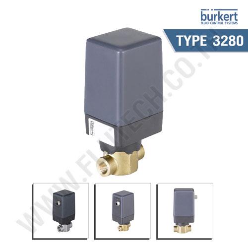 BURKERT TYPE 3280 - 2-way motor valve,BURKERT TYPE 3280, BURKERT, TYPE 3280,BURKERT,Pumps, Valves and Accessories/Valves/Plug Valves
