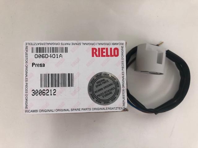 Riello 3006212 ฝาครอบ Photocell พร้อมสายไฟ PRESS 140T/N PRESS P/N,riello,Riello,Hardware and Consumable/Plugs