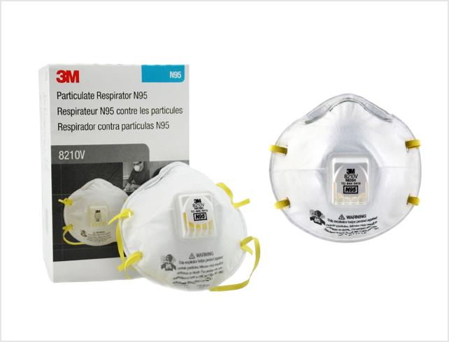 หน้ากากอนามัย N95 8210V,หน้ากากอนามัย N95,3M,Plant and Facility Equipment/Safety Equipment/Respiratory Protection