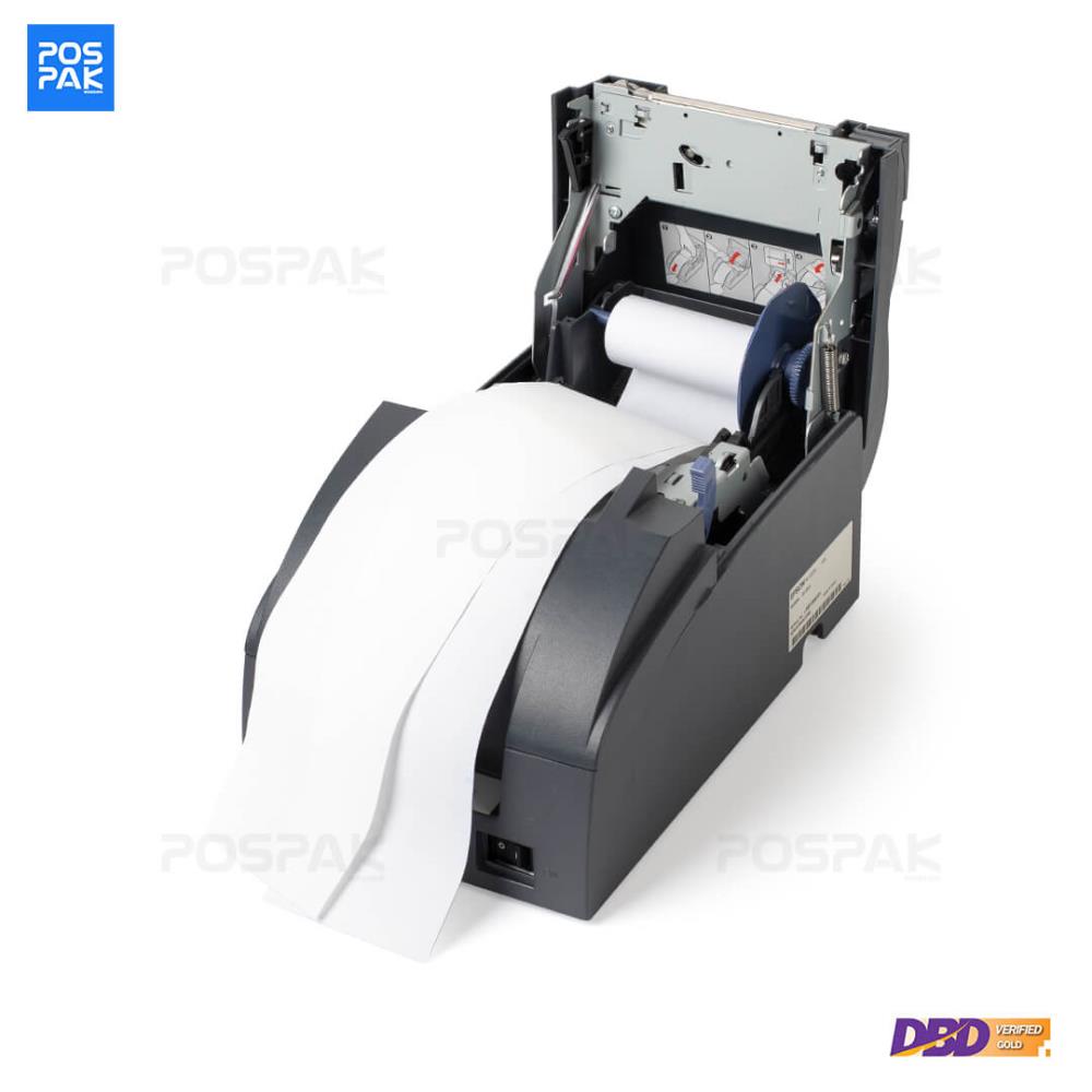 EPSON TM-U220A(USB) Dot Matrix Printer เครื่องพิมพ์ใบเสร็จแบบหัวเข็ม (ตัดกระดาษอัตโนมัติ ม้วนเก็บสำเนา)
