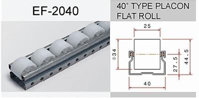 40"Type Placon Flat Roll SPGI  (White) PE Roller SPCC  4M.