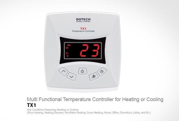 TX1 ตัวควบคุมอุณหภูมิแบบมัลติฟังก์ชั่น,เครื่องควบคุมอุณหภูมิ CONTROLLER,DOTECH,Instruments and Controls/Controllers