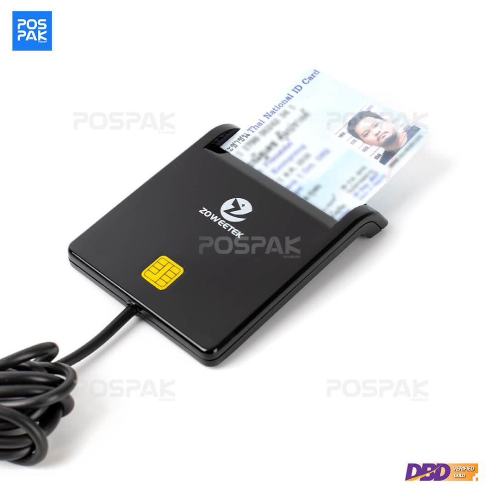 ZOWEETEK ZW-12026-1 Smart Card Reader เครื่องอ่านบัตรสมาร์ทการ์ด,ZOWEETEK, ZW-12026-1, 12026, Smart Card Reader, Smart Card, Card Reader, เครื่องอ่านบัตรสมาร์ทการ์ด, เครื่องอ่านบัตร,  เครื่องอ่านบัตรประชาชน,ZOWEETEK,Automation and Electronics/Electronic Components/Readers