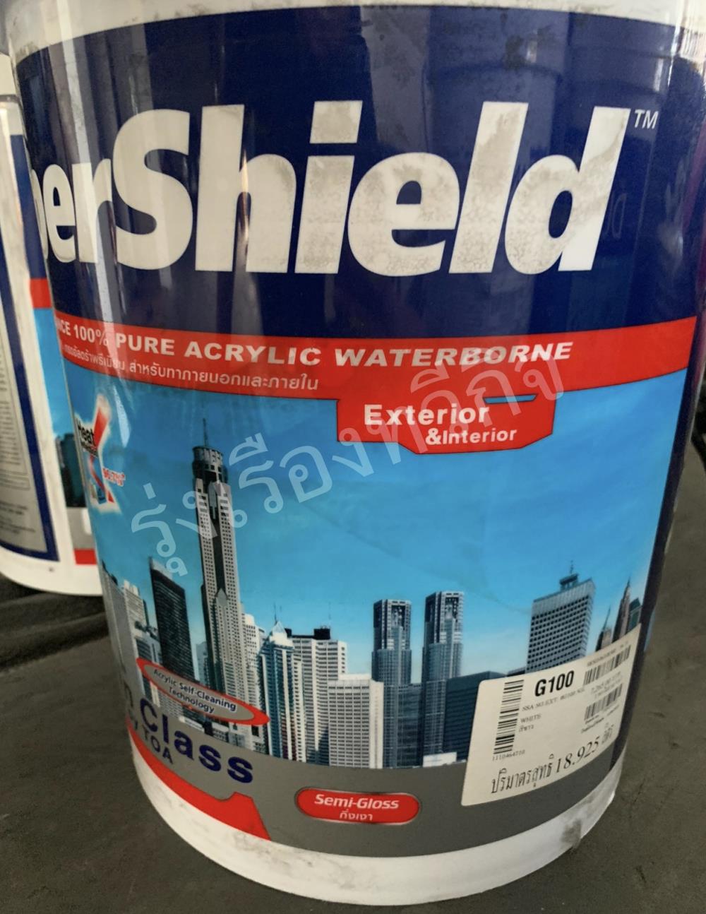 สีน้ำ Super Shield กึ่งเงา #G100 TOA,สีน้ำ Super Shield กึ่งเงา #G100 TOA,TOA,Chemicals/Paint Thinners
