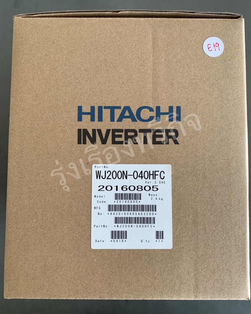 Inverter HITACHI (WJ200N) 5Hps/380V