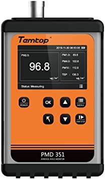 Temtop PMD 351 Handheld Particle Counter Particulate Meter for PM1.0/PM2.5/PM4.0/PM10/TSP,เครื่องมือทางด้านสิ่งแวดล้อม,Temtop,Energy and Environment/Environment Instrument