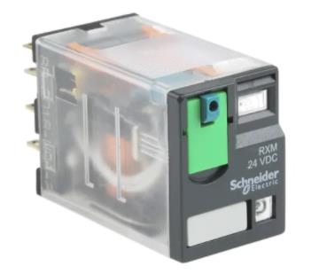Schneider Electric, 24V dc Coil Non-Latching Relay 4PDT, 8A Switching Current Plug In, 4 Pole,รีเลย์, control relay, Relay, Schneider Electric, Relay 4PDT, 8A Switching,Schneider Electric,Electrical and Power Generation/Electrical Components/Relay