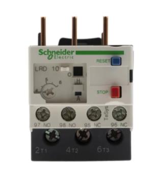 Schneider, Electric Overload Relay - 1NO/1NC, 4 -- 6 A F.L.C, 6 A Contact Rating, 3P,ชไนเดอร์, อิเล็คทริคโอเวอร์โหลดรีเลย์, Electric Overload Relay, Schneider, LRD10, relay, รีเลย์,Schneider,Electrical and Power Generation/Electrical Components/Relay