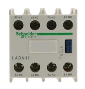 Schneider, LADN31,  Electric TeSys Auxiliary Contact Block - 3NO/1NC,ชไนเดอร์อิเล็คทริค, Electric TeSys Auxiliary Contact Block , relay, รีเลย์,  Schneider, LADN31,Schneider,Electrical and Power Generation/Electrical Components/Relay