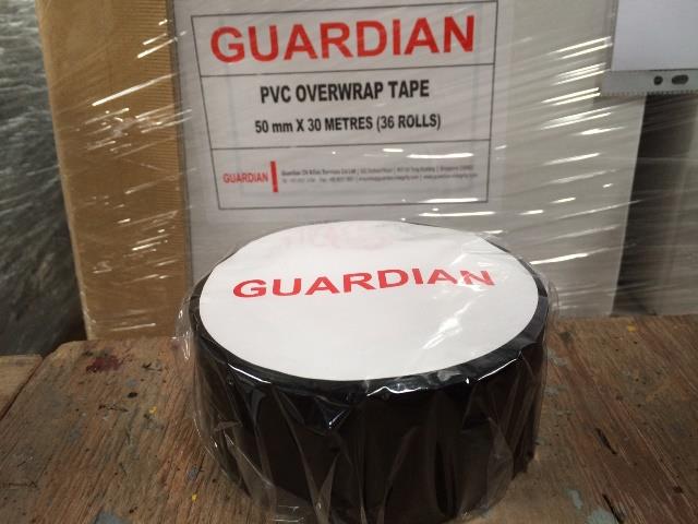 เทปพันท่อใต้ดิน Guardian Petrolatum PVC Overwrap (Black),Guardian Petrolatum PVC,Guardian,Industrial Services/Corrosion Protection