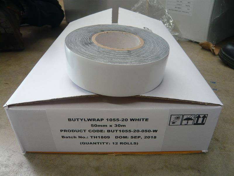 เทปพันท่อใต้ดิน Guardian Butylwrap 1055 (White) Tape,Guardian Butyl wrap,Guardian,Industrial Services/Corrosion Protection