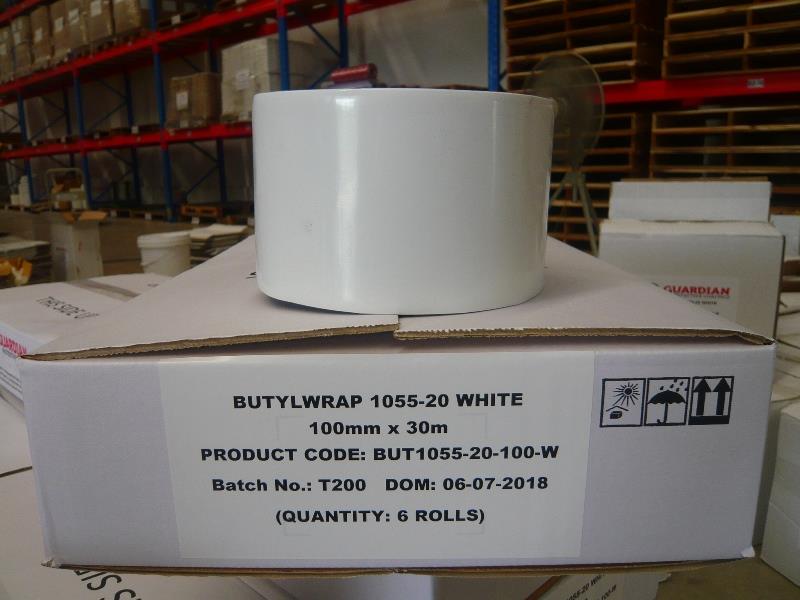 เทปพันท่อใต้ดิน Guardian Butylwrap 1055 (White) Tape