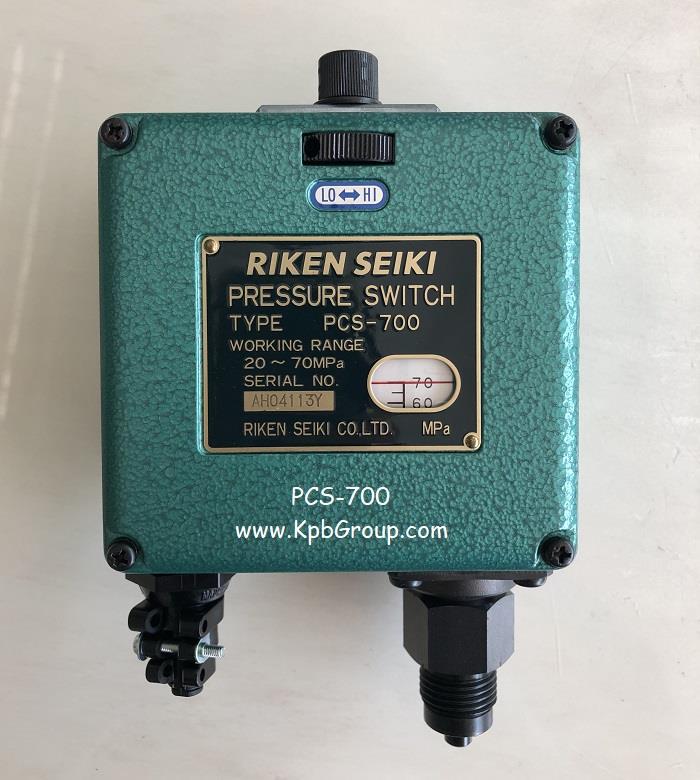 RIKEN SEIKI Pressure Switch PCS-700,PCS-700, RIKEN, RIKEN SEIKI, Pressure Switch,RIKEN SEIKI,Instruments and Controls/Switches