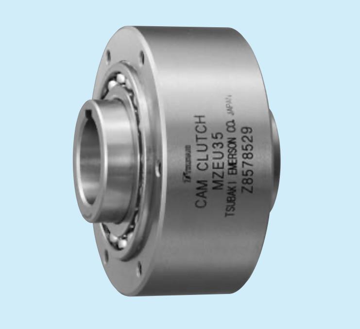 MZEU40 Cam Clutch - MZEU-40 Series, 40 mm Bore Diameter, 125 mm Overall Diameter, Torque Capacity 996 ft-lbs, Operation Mode = Overrunning, Backstopping - Middle Speed,MZEU40,TSUBAKI,Machinery and Process Equipment/Brakes and Clutches/Clutch