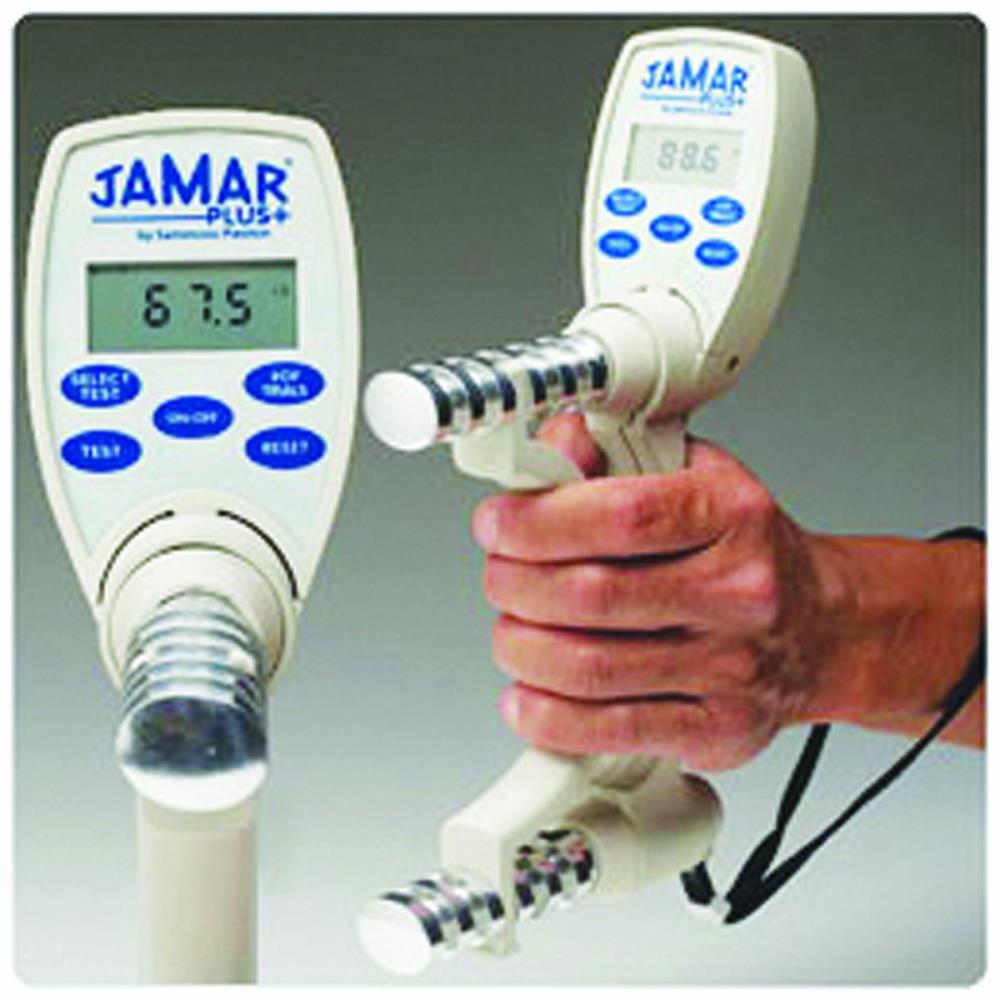 เครื่องวัดแรงบีบมือ Jamar Plus+ Digital Hand Dynamometer, 200 lb. Capacity