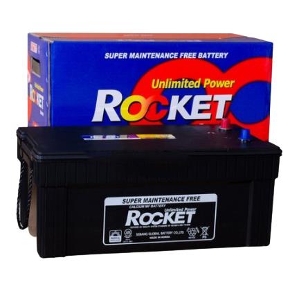 Rocket, SMF N200  Battery, Capacity: 100-150Ah,แบตเตอรี่, แบตแห้ง, Battery SMF, ROCKET, SMF N200,Rocket,Electrical and Power Generation/Batteries