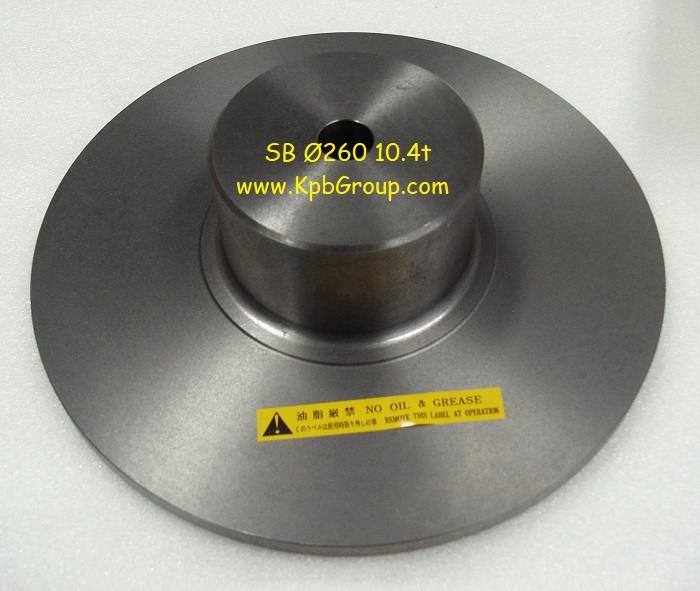 SUMITOMO Boss Type Solid Disc SB 260 10.4t,SB 260 10.4t, SUMITOMO, Disc, Brake Disc, Flange Type Solid Disc,SUMITOMO,Machinery and Process Equipment/Equipment and Supplies/Discs