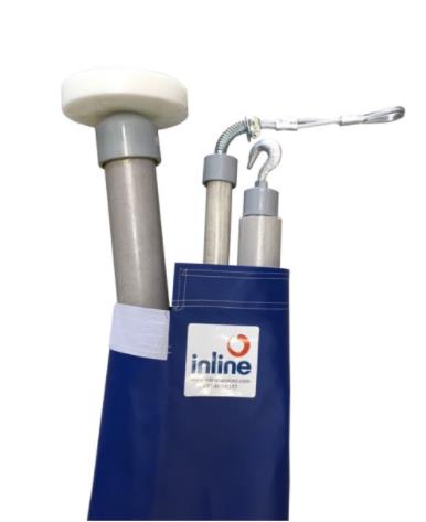 Inline, Pig Pole, Safe pig retrieval in  flammable gas pipelines, Materials Fiberglass.,เสาดึง, ท่อดึง, เสาผลัก, ดึง, ท่อไฟเบอร์กลาส, เครื่องมือช่าง, Pig Pole, Inline,Inline,Tool and Tooling/Hand Tools/Other Hand Tools