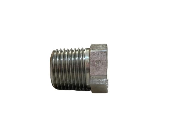 Parker, Reducer, 1/2 X 3/8 PTR-SS,fittings, ข้องอ, ข้องอเกลียวนอก, ข้อต่อ, ข้อต่องอ, ข้อต่อท่ออุตสาหกรรม, ข้อต่อท่อ, Reducer, 1/2x3/8 PTR , parker, Adapters,parker,Hardware and Consumable/Fittings