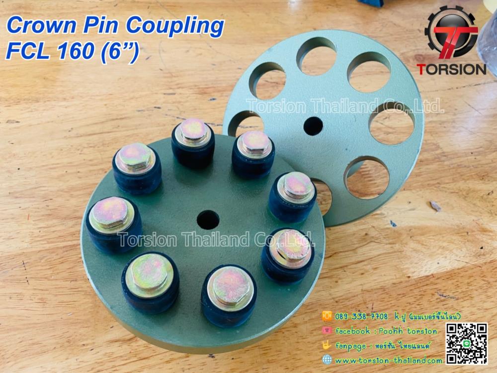 CROWN PIN COUPLING FCL160 (6")