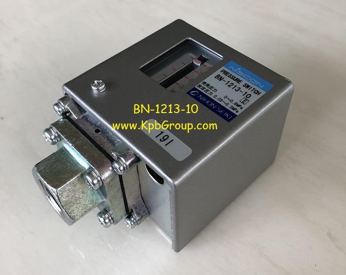 NIHON SEIKI Pressure Switch BN-1213-10,BN-1213-10, NISCON, NIHON SEIKI, Pressure Switch,NISCON,Instruments and Controls/Switches