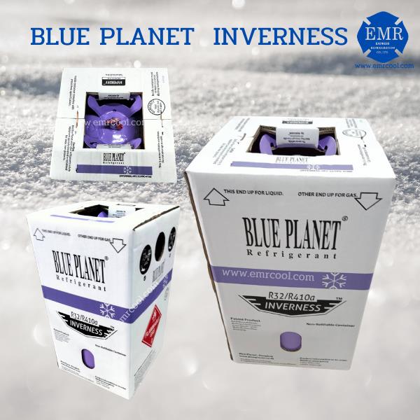 น้ำยาทูอินวัน INVERNESS R32/R410a,น้ำยาทูอินวัน INVERNESS R32/R410a BLUE PLANET(บลู แพลนเน็ต),BLUE PLANET(บลู แพลนเน็ต),Chemicals/Refrigerants